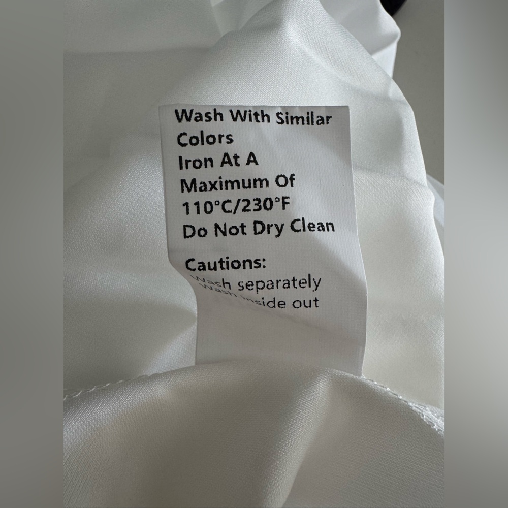 NWT Commense Solid Pleated Strapless Split Dress … - image 6